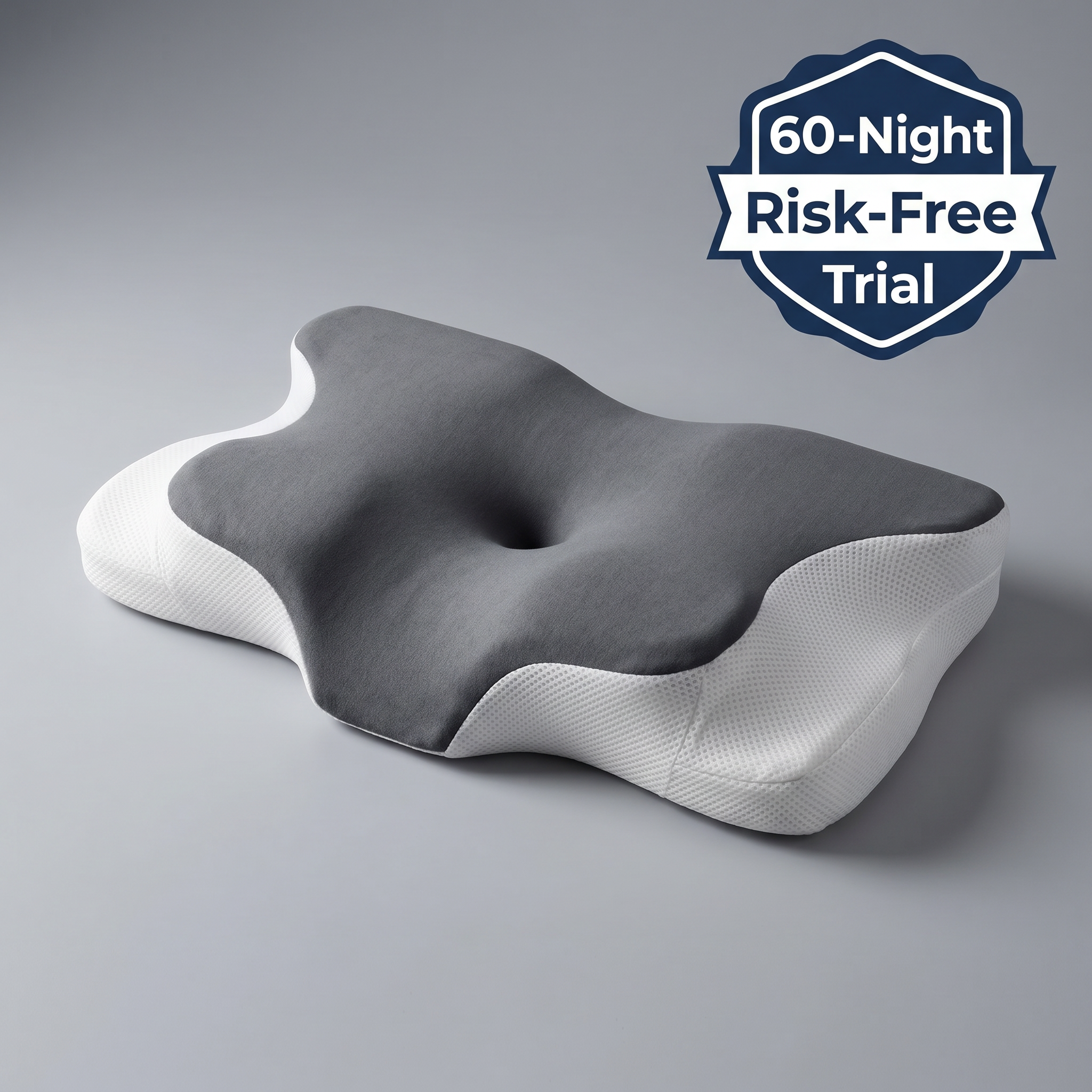 SnoozeWell Contoured Orthopaedic Pillow